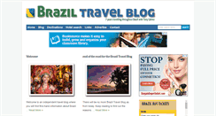 Desktop Screenshot of braziltravelblog.com
